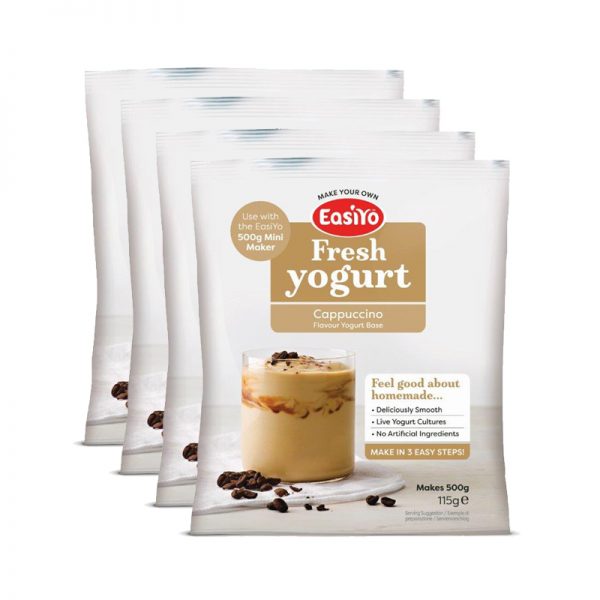 EasiYo Cappuccino Yoghurt | makes 500g (4x)