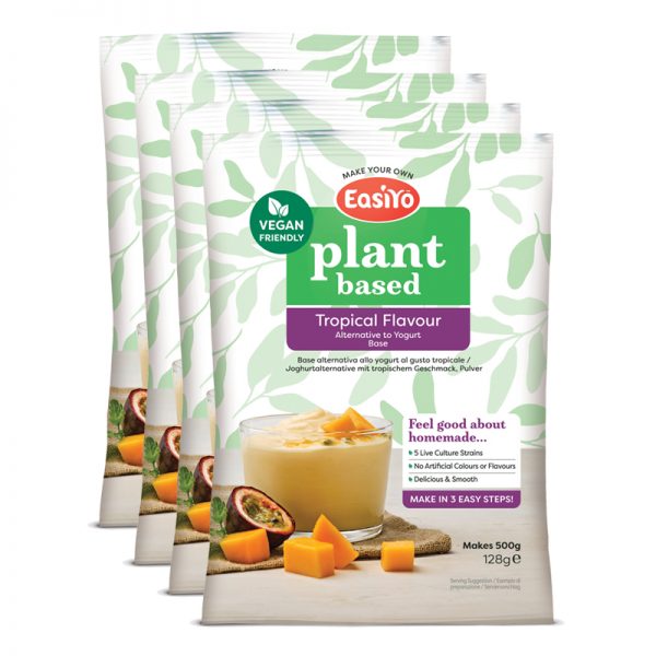 EasiYo Plant Based Tropical (4x)