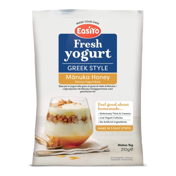 EasiYo Greek Style Manuka Honey Yoghurt (1x)