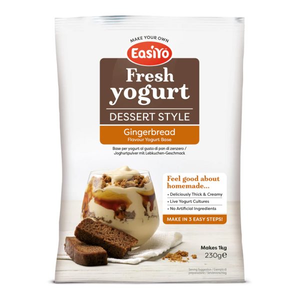 EasiYo Dessert Style Gingerbread Yoghurt (1x)