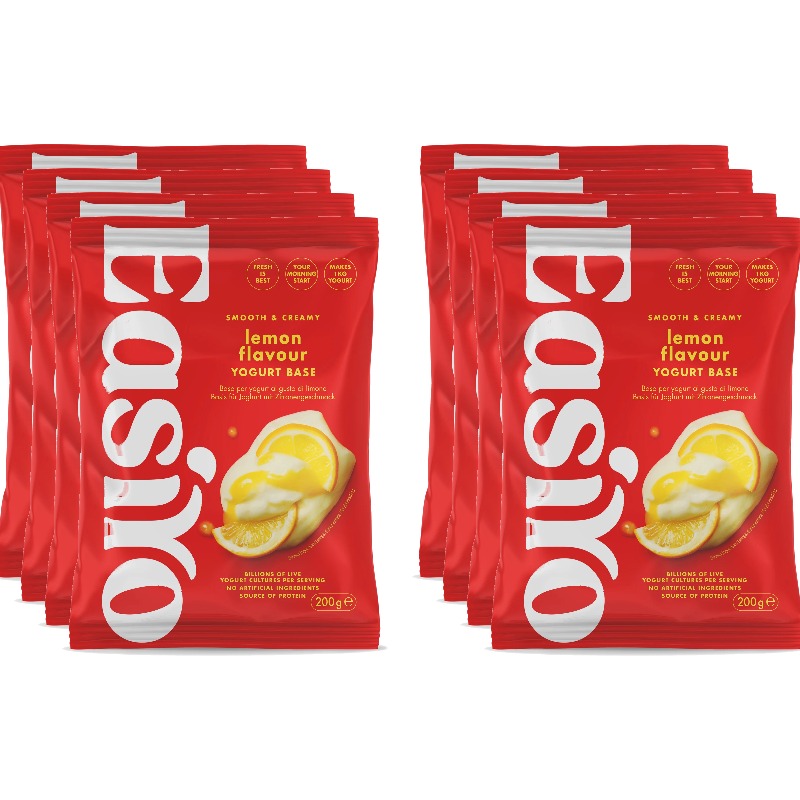 EasiYo 1040 EasiYo Lemon Yoghurt - value pack 8 sachets for homemade yogurt