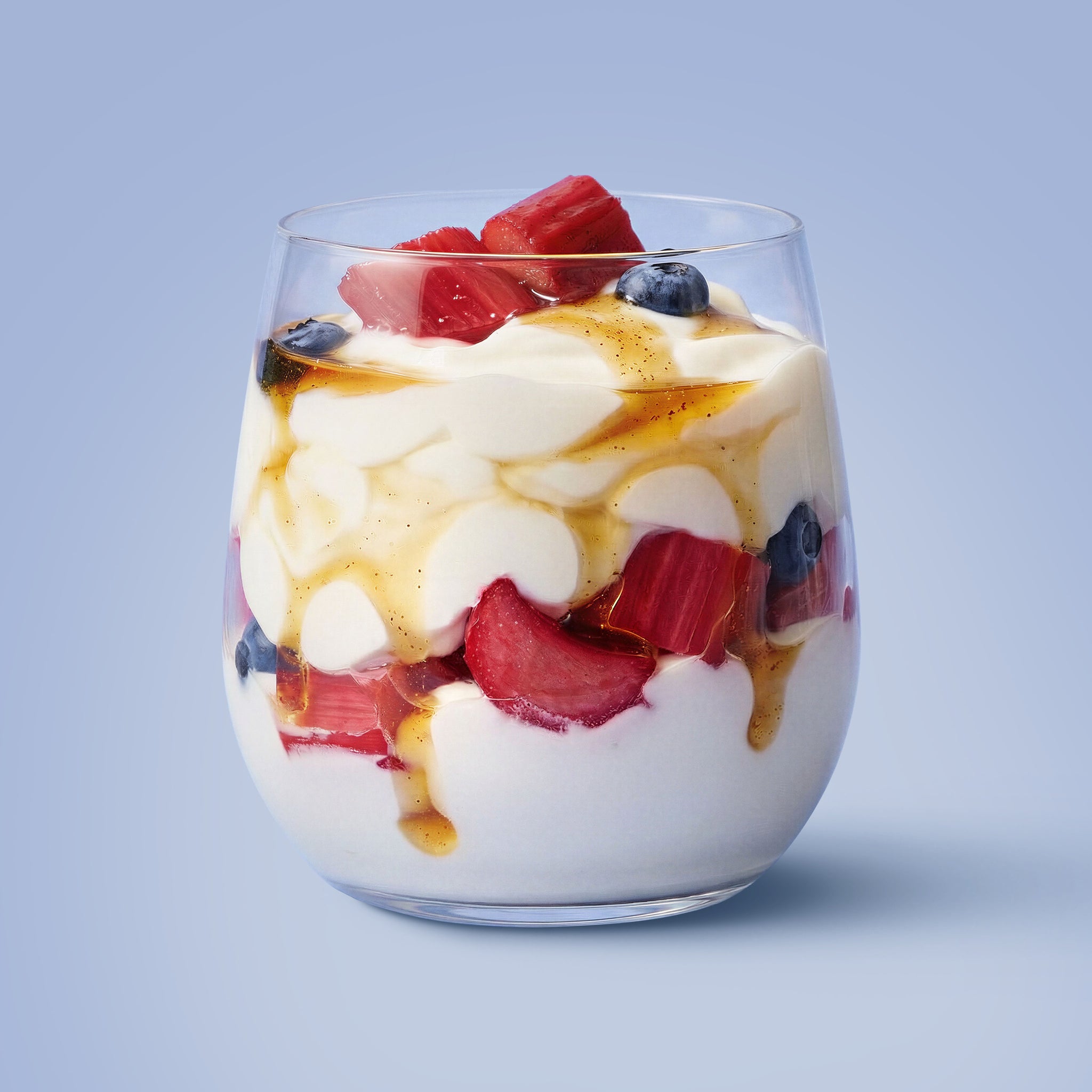 EasiYo Greek Style Vanilla & Rhubarb Yoghurt (1x)