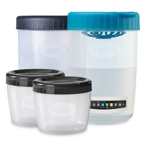 EasiYo Set: 1x Jar 1kg, 1x DY Jar 1kg, 2x Lunchtakers