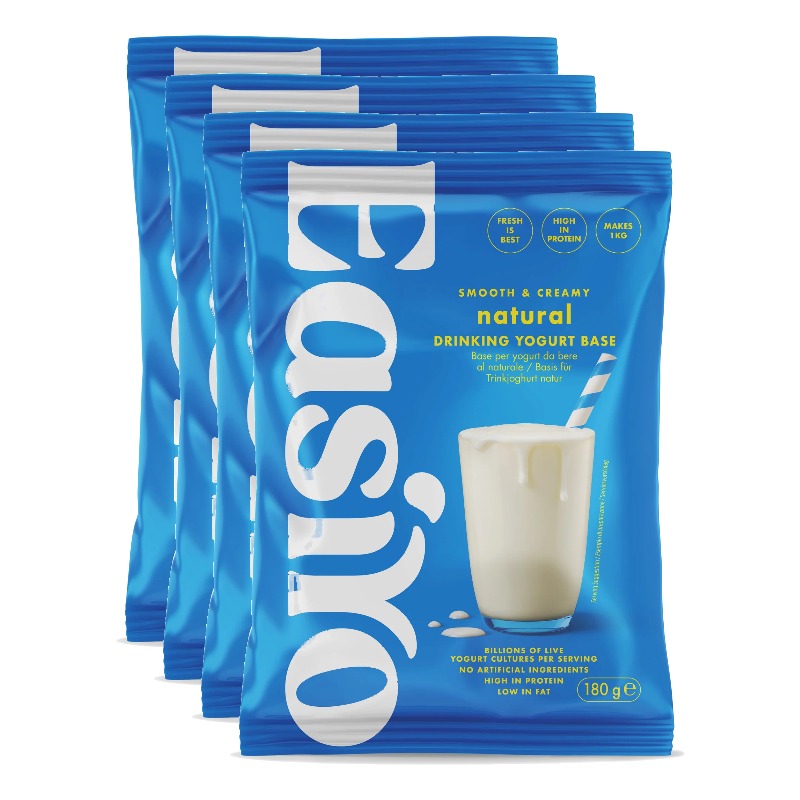 EasiYo Drinking Yogurt Natural (4x)