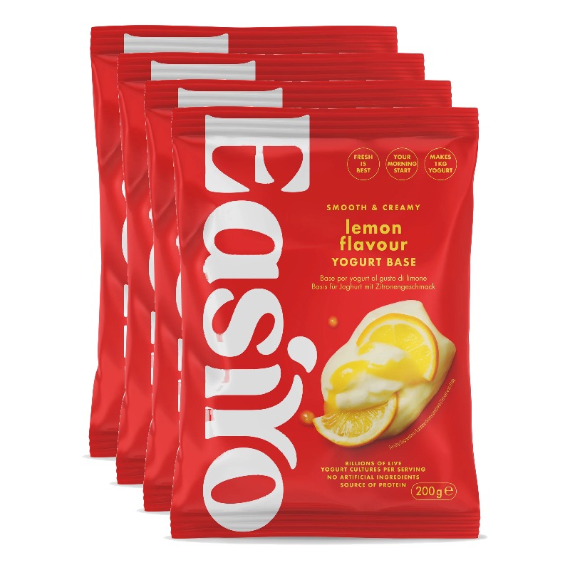 EasiYo Lemon Yoghurt (4x)